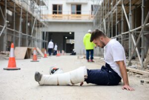 injured construction worker