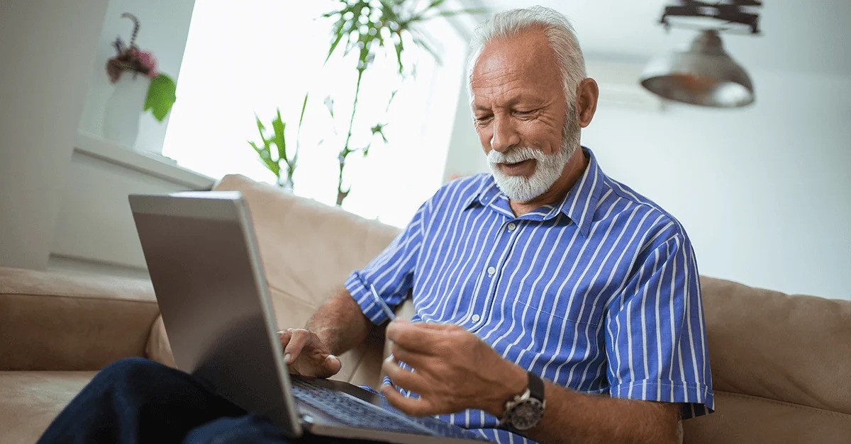 Man with Laptop